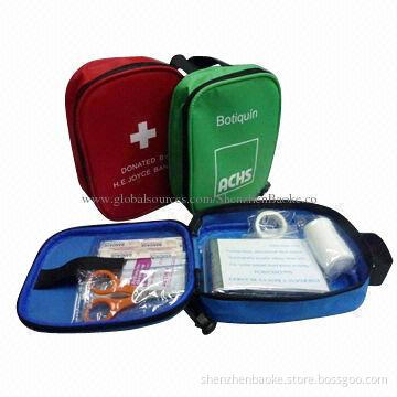 Outdoor/Camping/Hiking/Travel/Bicycle Wrist First-aid Kit Pouches with Medical Supplies